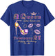 A Queen was Born on February 21, 21st February Birthday T-Shirt - T-Shirt | Royal