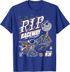 Disney The Nightmare Before Christmas R.I.P. Raceway Jack 13 T-Shirt - T-Shirt | Royal