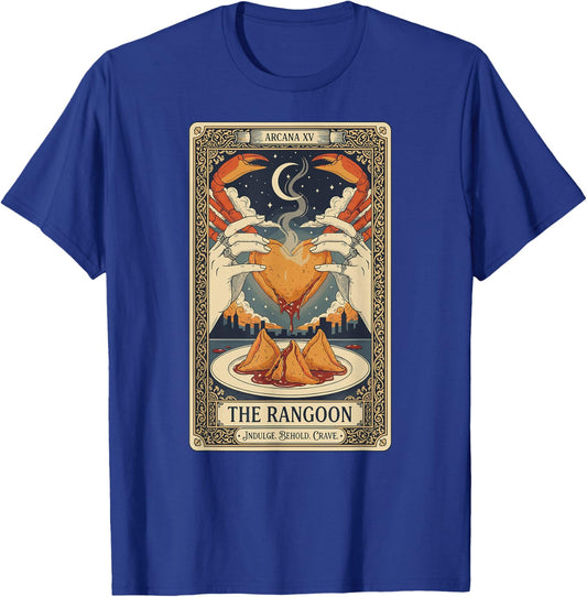 Crab Rangoon Tarot Card Funny Chinese Foodie T-Shirt - T-Shirt | Royal