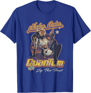 Fallout Video Game Nuka Cola Quantum Vintage Pin-Up Logo T-Shirt - T-Shirt | Royal