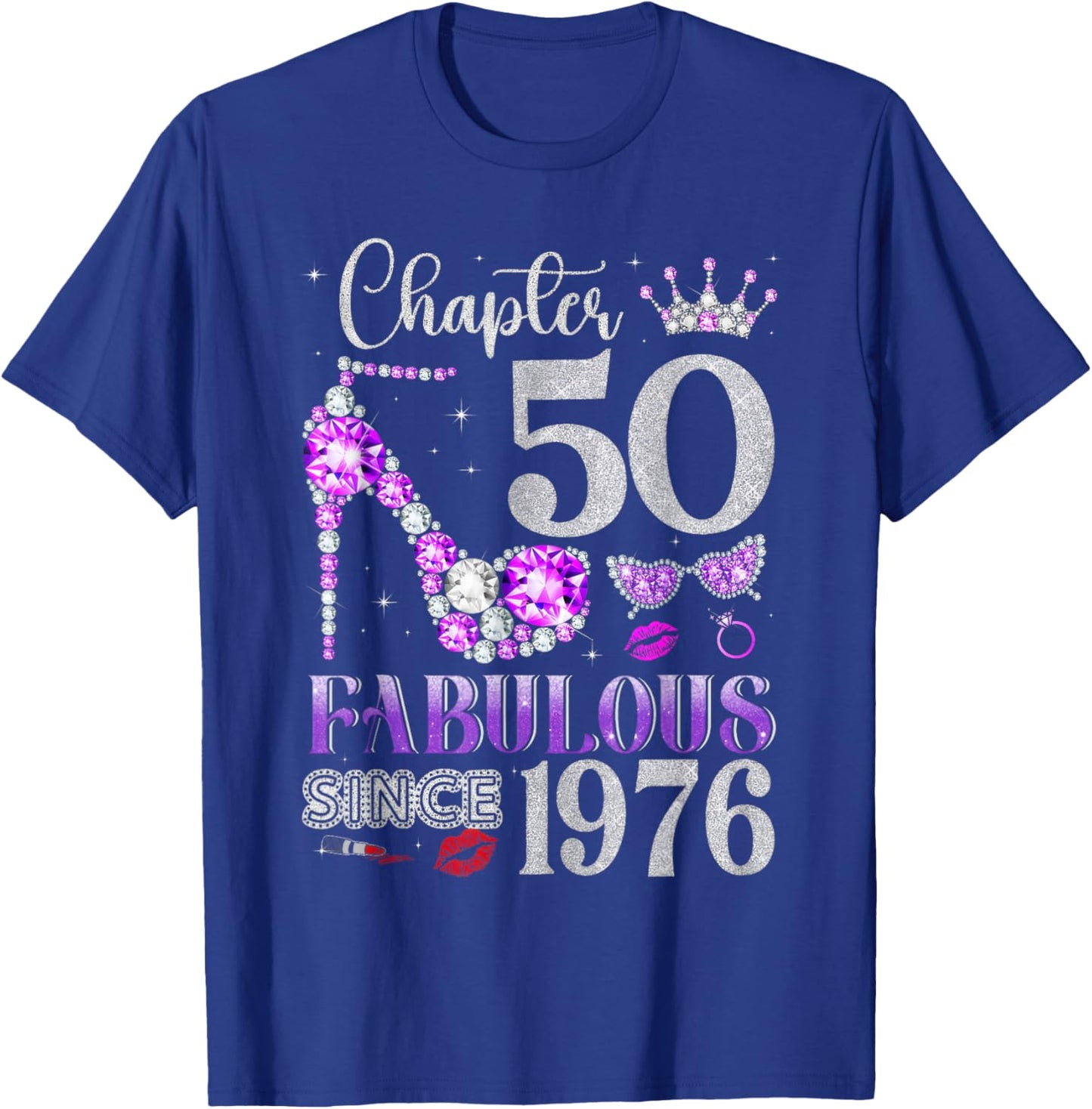 50th Birthday Women T-Shirt - T-Shirt | Royal