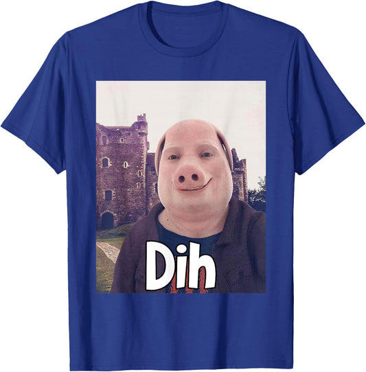 John Pork Dih Funny Gen Z Brainrot Trending Meme T-Shirt - T-Shirt | Royal