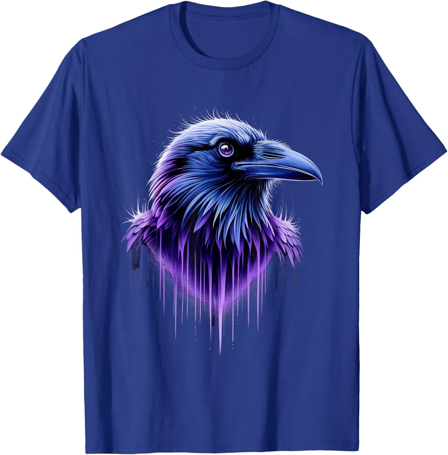 Raven Men Women Purple Animal School Sport Fan T-Shirt - T-Shirt | Royal