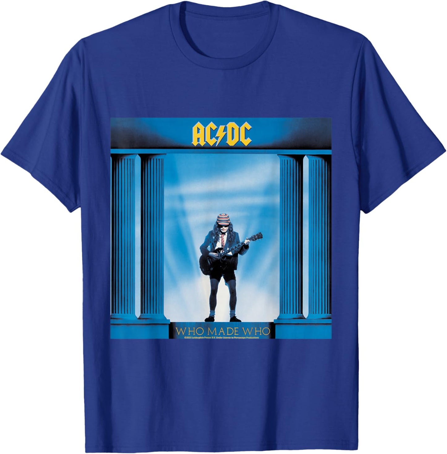 AC/DC Music Band Who Made Who Tribute T-Shirt - T-Shirt | Royal