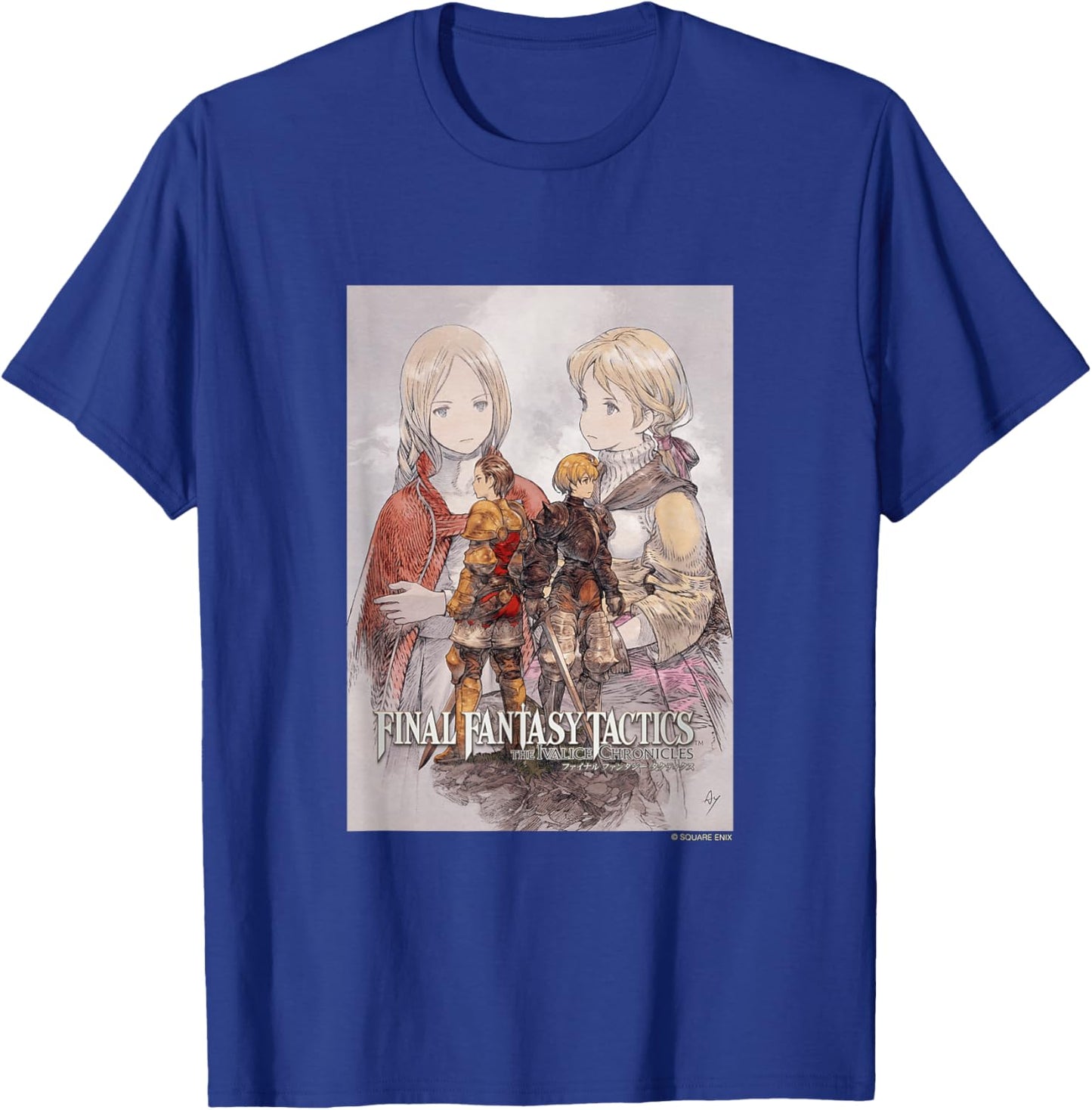 Final Fantasy Tactics: The Ivalice Chronicles Key Visual Art T-Shirt - T-Shirt | Royal