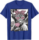 Highland Cow Valentine Coquette Pink Leopard Lollipop Heart T-Shirt - T-Shirt | Royal