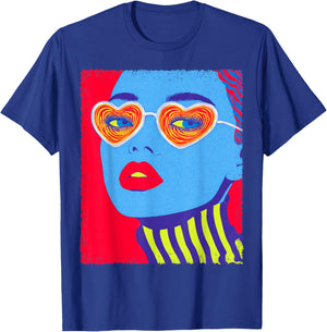 Women's Pop Art T-Shirt - T-Shirt | Royal