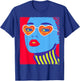 Women's Pop Art T-Shirt - T-Shirt | Royal