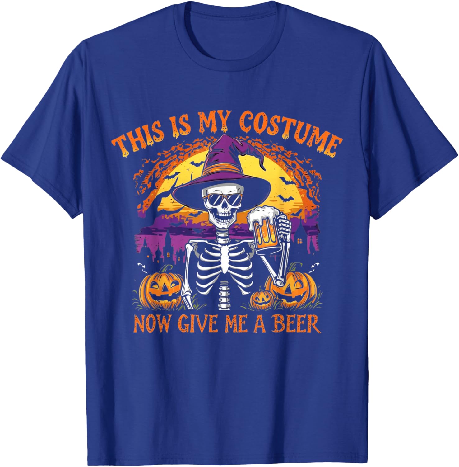 Funny This is My Halloween Costume Women 2025 T-Shirt - T-Shirt | Royal