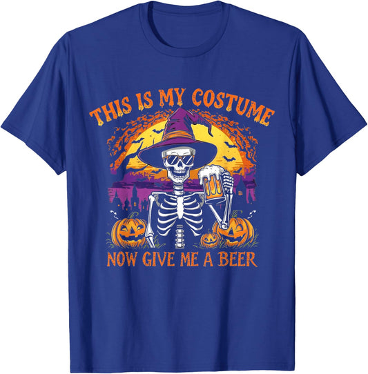 Funny This is My Halloween Costume Women 2025 T-Shirt - T-Shirt | Royal