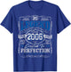 Vintage 2006 Limited Edition Shirt 20 Year Old 20th Birthday T-Shirt - T-Shirt | Royal
