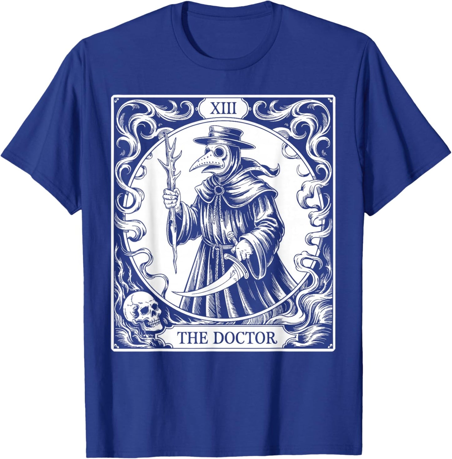 Tarot Card Plague Doctor T-Shirt - T-Shirt | Royal