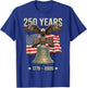 Eagle and Flag 250 Years 1776-2026 250th Birthday Bell T-Shirt - T-Shirt | Royal