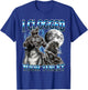Funny I Clogged Your Toilet Alpha Wolf Meme Brainrot T-Shirt - T-Shirt | Royal