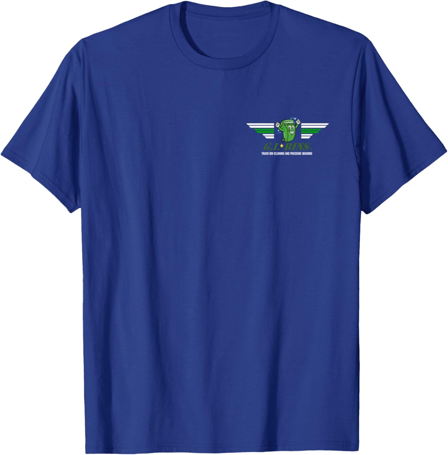 Gi Bins Pickup Truck T-Shirt - T-Shirt | Royal