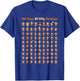 Funny 100th Day of School Teacher 100 Days of Silly Monkeys T-Shirt - T-Shirt | Royal