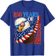 250 Years of Freedom 1776 2026 Patriotic Bald Eagle 4th July T-Shirt - T-Shirt | Royal