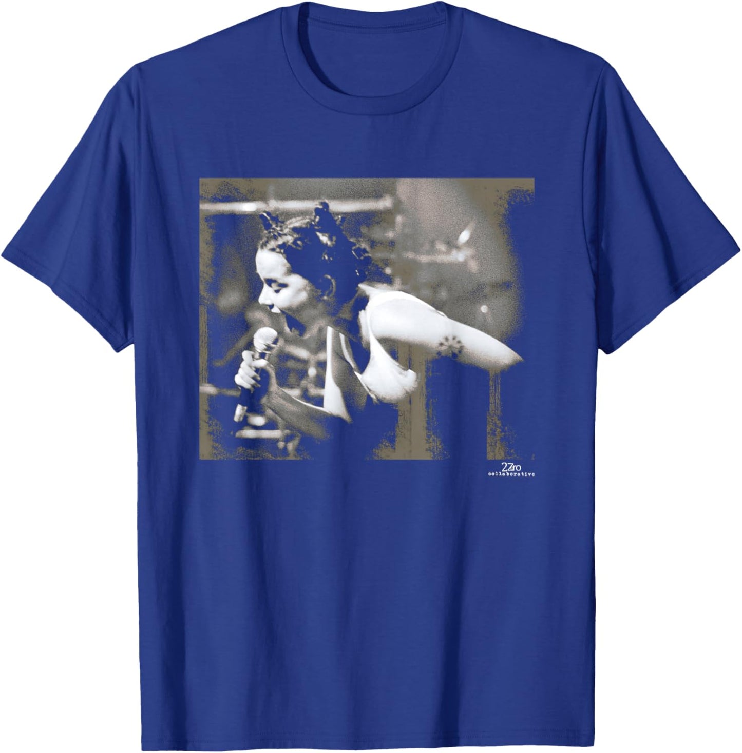 Bjork Live 1993 Debut Tour by Phil Nicholls T-Shirt - T-Shirt | Royal