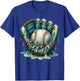 Baseball Drip Team for Boys and Girls Ice Cream Cool T-Shirt - T-Shirt | Royal