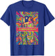 Psychedelic The Universe Pays My Vibes Trippy Hippie Design T-Shirt - T-Shirt | Royal