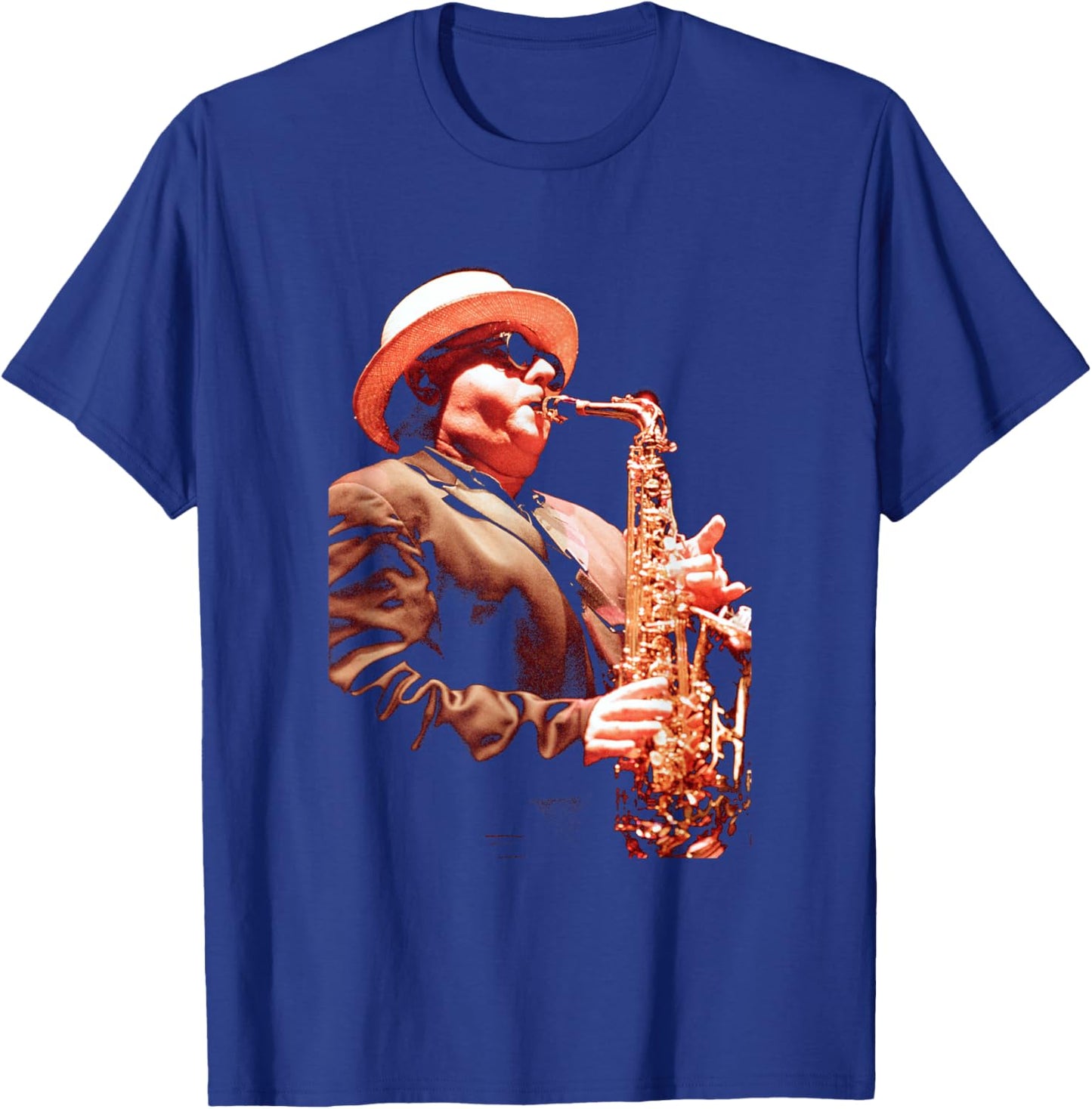 Van Morrison Singer Sax Player at St David's Hall Cardiff T-Shirt - T-Shirt | Royal