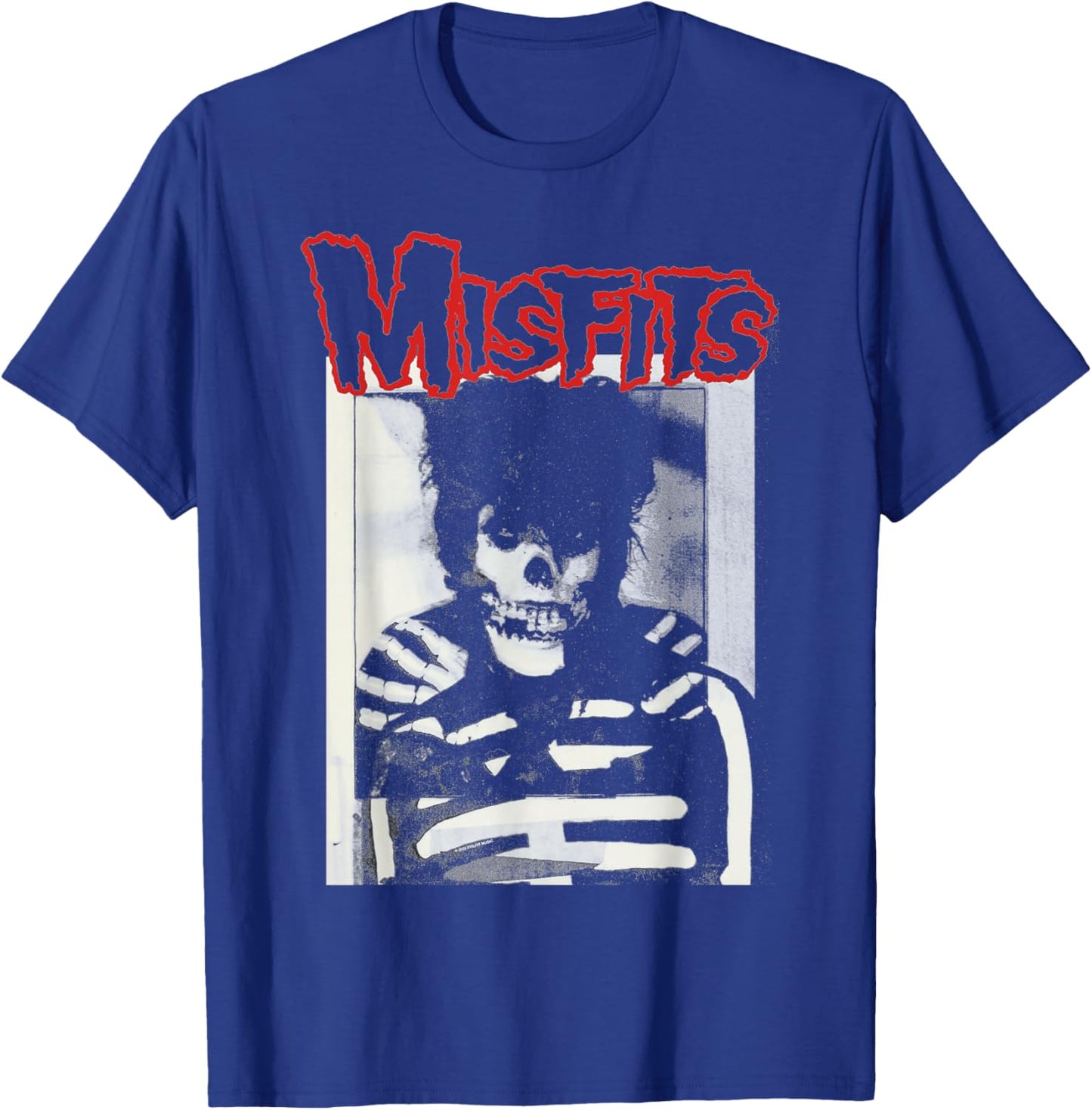 Misfits Skeleton T-Shirt - T-Shirt | Royal