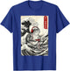Japanese Kaeru Frog Gamer Playing Video Games Kids Boys Girl T-Shirt - T-Shirt | Royal