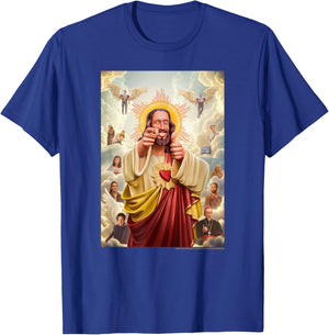 Dogma Movie Christ with Main Characters Poster T-Shirt - T-Shirt | Royal