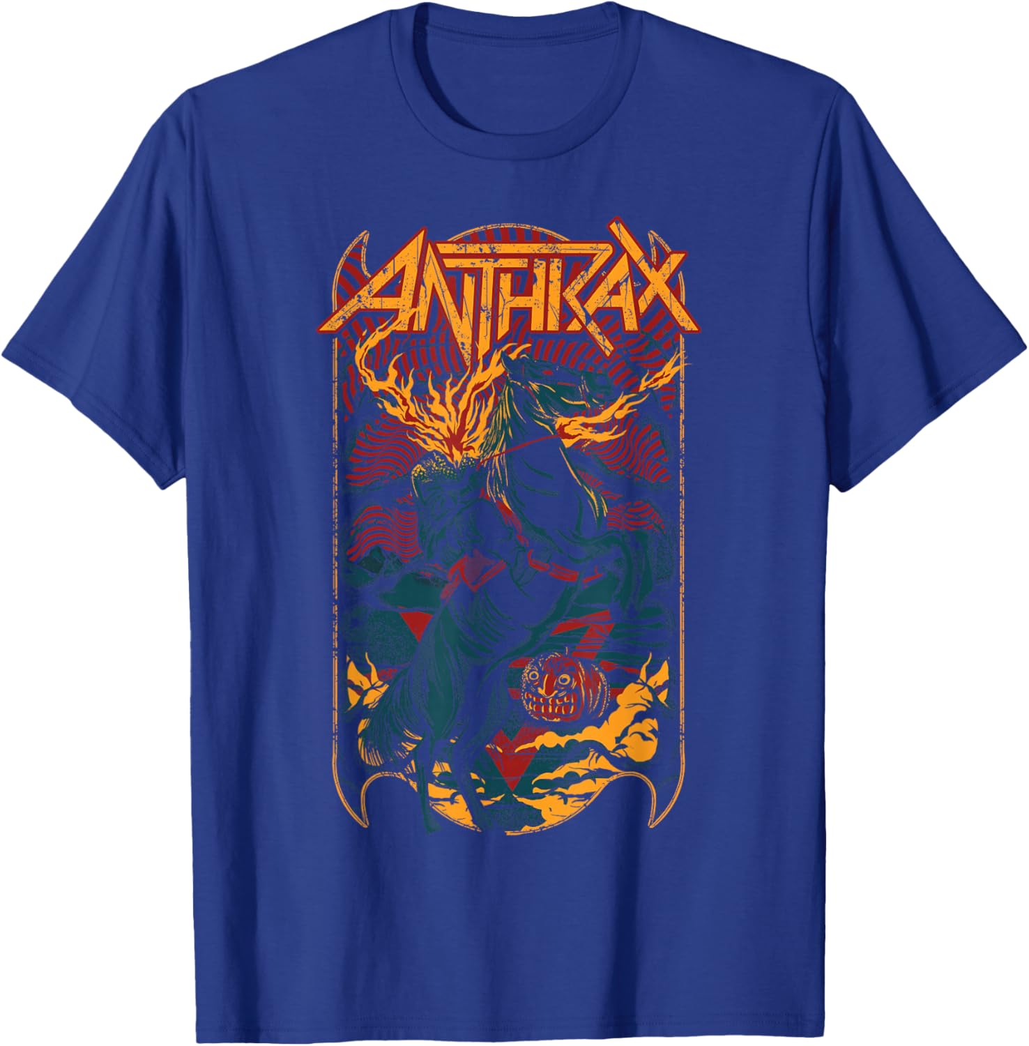 Anthrax Headless Horseman T-Shirt - T-Shirt | Royal