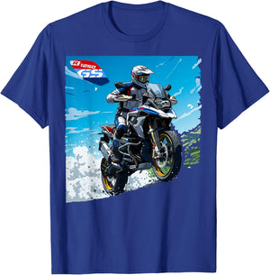 R 1250 GS Adventure Bike Motorcycle T-Shirt - T-Shirt | Royal