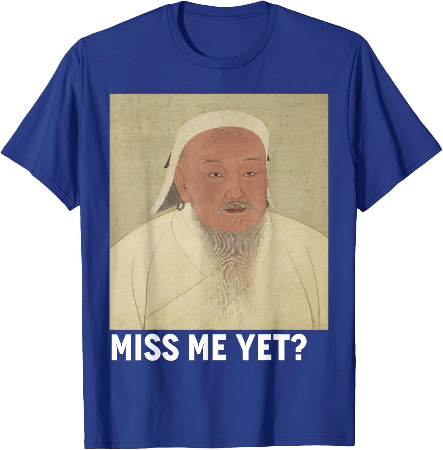 Genghis Khan Portrait T-Shirt - T-Shirt | Royal