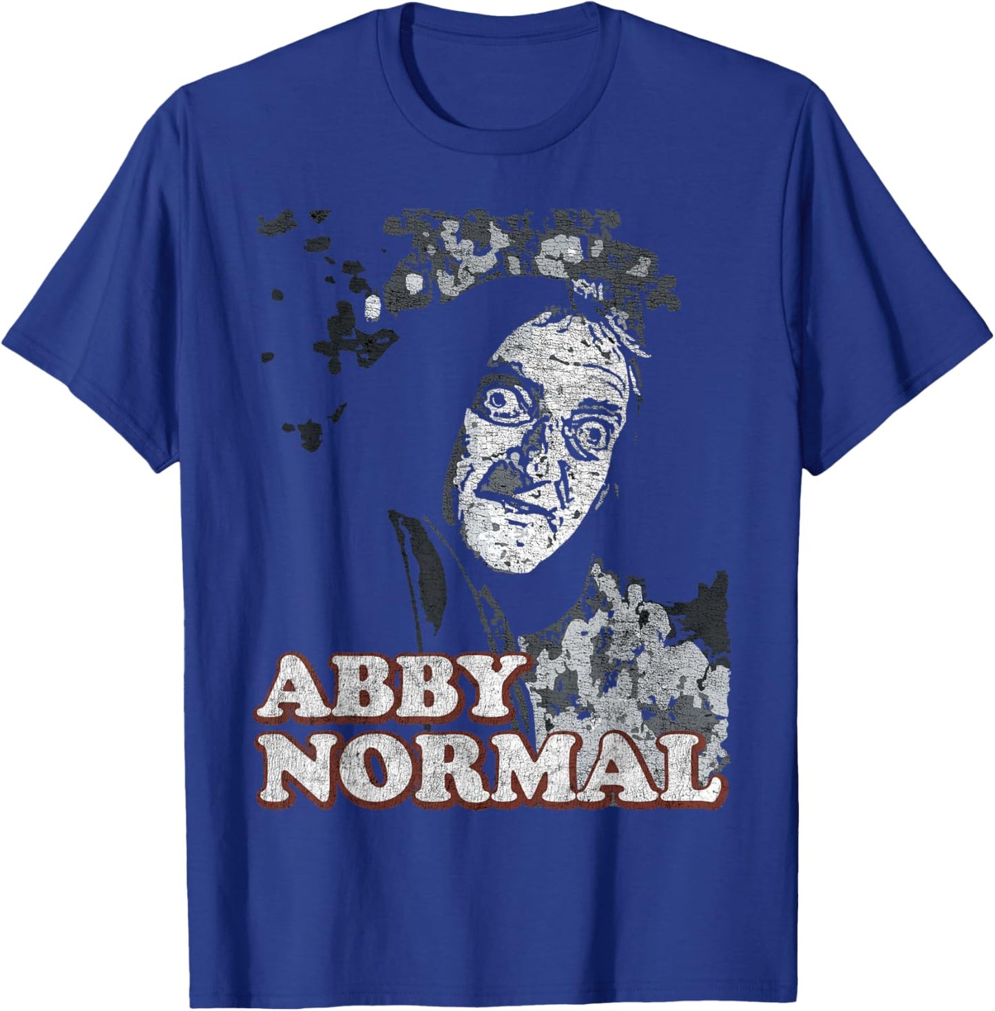 Abby Normal Brain Funny Halloween T-Shirt - T-Shirt | Royal