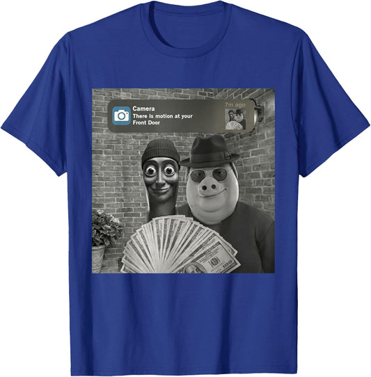 Tung Tung Tung Sahur John Pork Funny Meme Italian Brainrot T-Shirt - T-Shirt | Royal