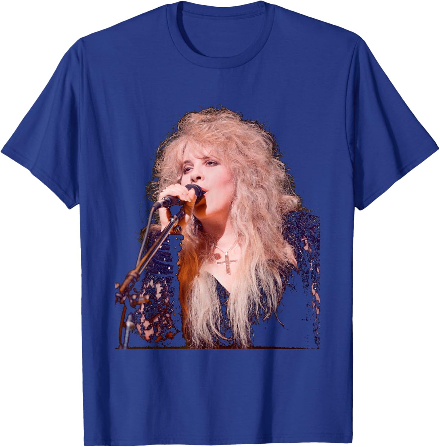 Stevie Nicks Fleetwood Mac Dreams Live 1990 T-Shirt - T-Shirt | Royal