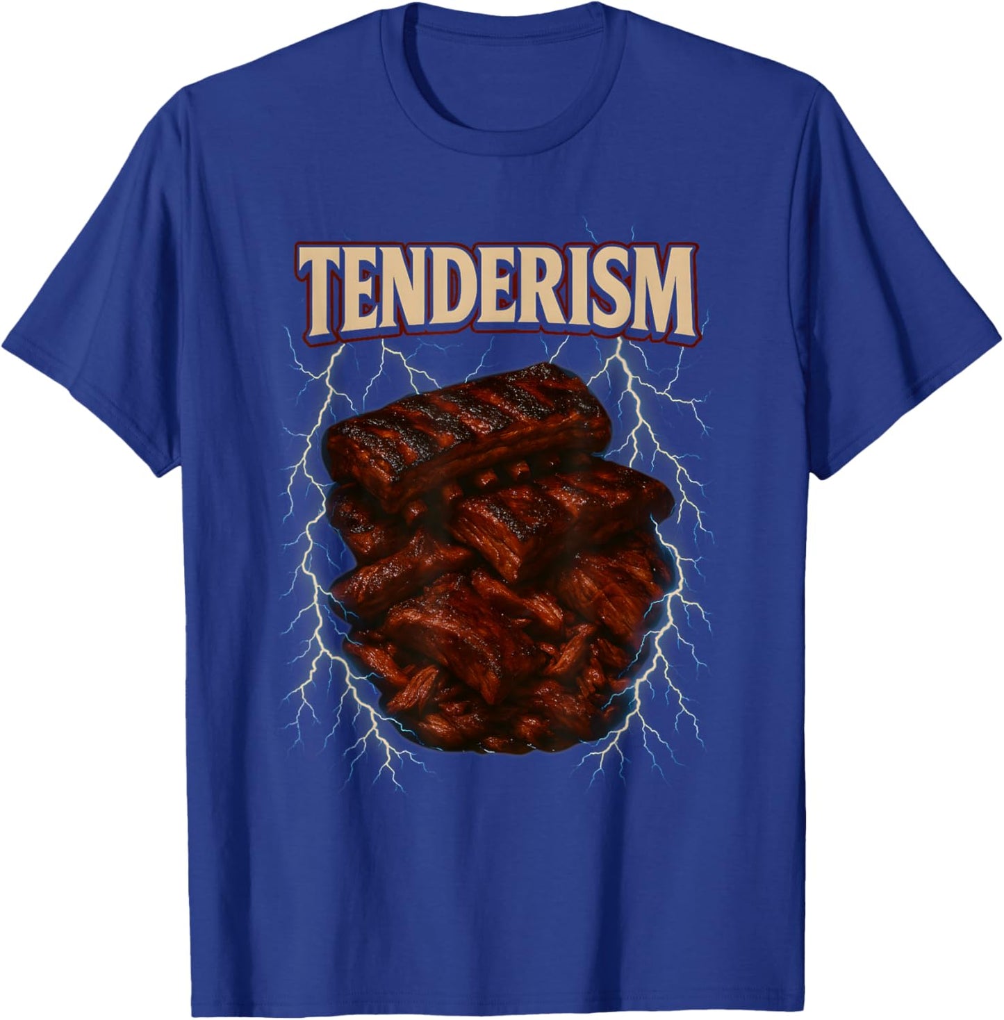 Tenderism 90s Retro Bootleg Funny Trending Food Meme T-Shirt - T-Shirt | Royal