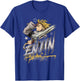 Enjin Portrait Outline with Stars Anime T-Shirt - T-Shirt | Royal