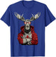 Canada Moose Canadian Pride Canada Maple Leaf Canada Flag T-Shirt - T-Shirt | Royal