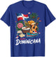 Dominicana Costume Idea Dominican Republic Flag T-Shirt - T-Shirt | Royal