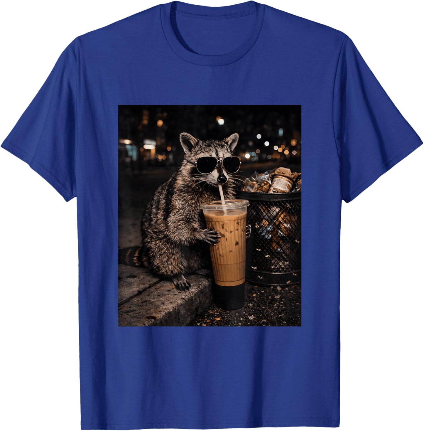 Sunglasses Caffeine T-Shirt - T-Shirt | Royal