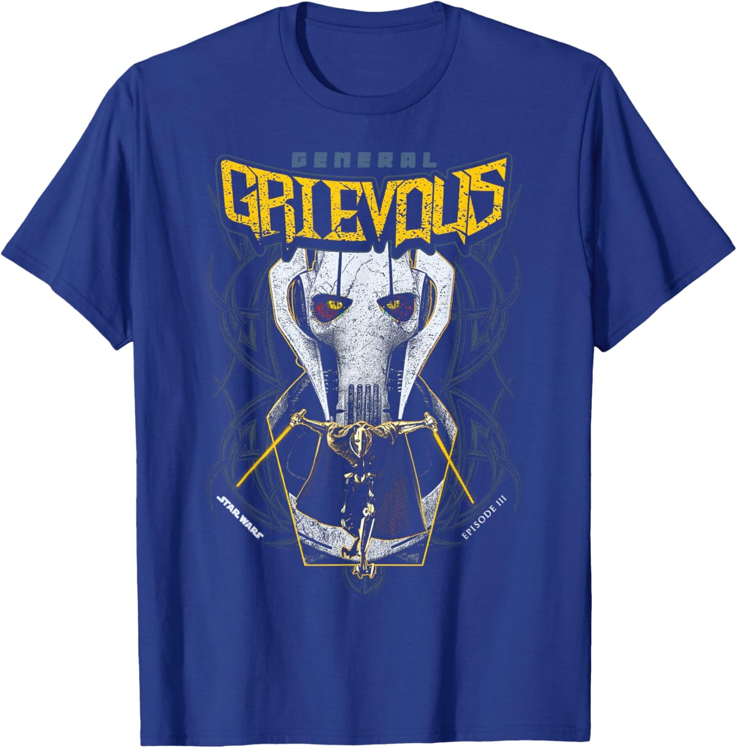 Star Wars Revenge of The Sith General Grievous T-Shirt - T-Shirt | Royal