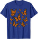 Monarch Butterflies Beautiful Butterfly T-Shirt - T-Shirt | Royal