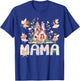 Mama Fairy Magical Floral Birthday Girl Fairytale Family T-Shirt - T-Shirt | Royal