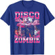 Disco Zombie Bootleg Funny 70s Party Bootleg Halloween T-Shirt - T-Shirt | Royal