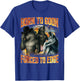 Born to Goon Forced to Edge Funny Alpha Wolf Meme Cringe T-Shirt - T-Shirt | Royal
