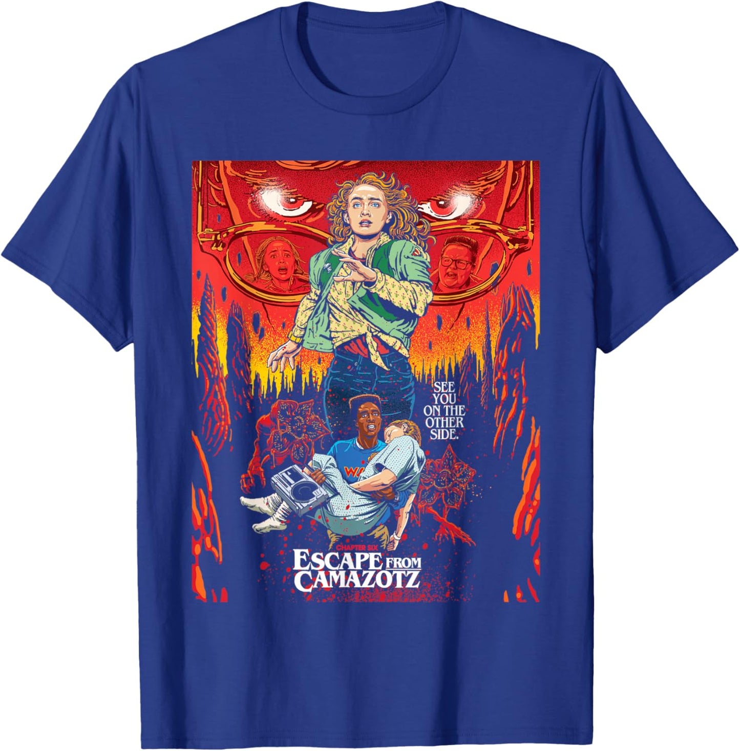 Stranger Things Season 5 x Butcher Billy Escape Camazotz T-Shirt - T-Shirt | Royal