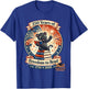 250 Years of Freedom to Read Patriotic Panther July 4th Art T-Shirt - T-Shirt | Royal