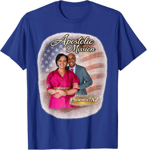 Apostolic Mission Welcome to Phoenix AZ T-Shirt - T-Shirt | Royal