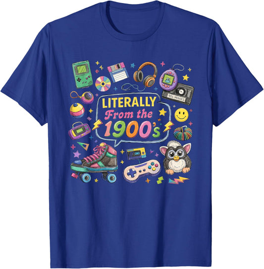 Vintage Funny I'm from The 1900s Outfit T-Shirt - T-Shirt | Royal