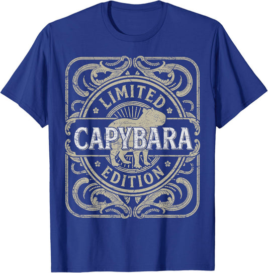Capybara Vintage T-Shirt - T-Shirt | Royal