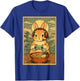 Gamer Bunny Ramen Japanese Graphic Women Teens T-Shirt - T-Shirt | Royal